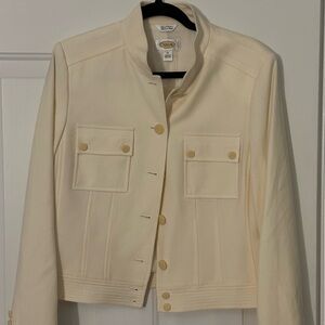 Vintage Talbots Cream Women's Blazer
